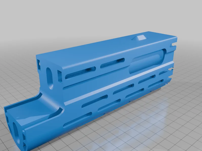 3D модель Полноразмерная модель M41a Pulse Rifle из Aliens - фото 26