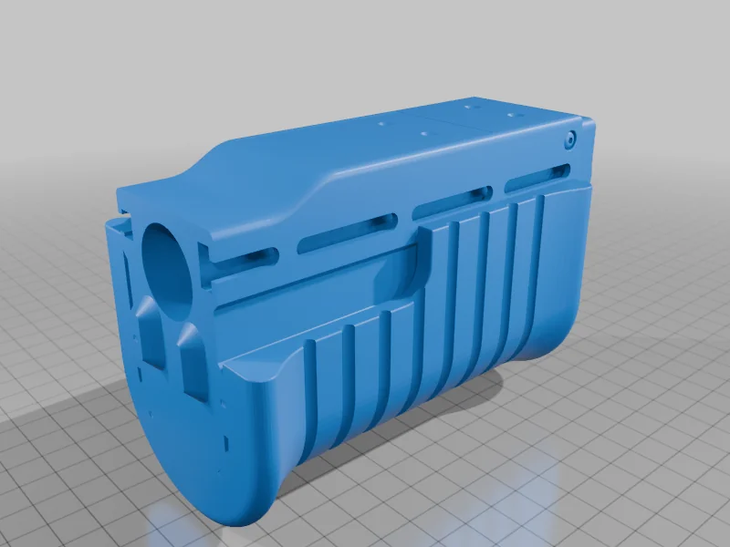 3D модель Полноразмерная модель M41a Pulse Rifle из Aliens - фото 30