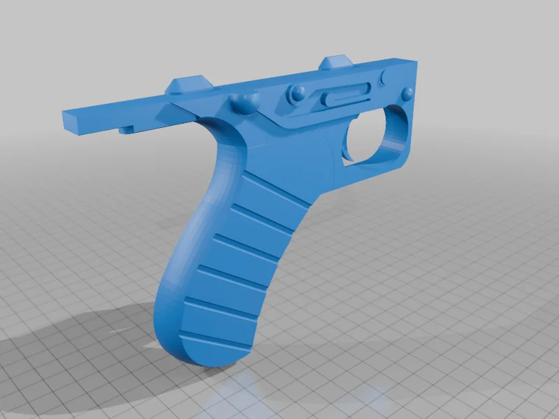 3D модель Полноразмерная модель M41a Pulse Rifle из Aliens - фото 31