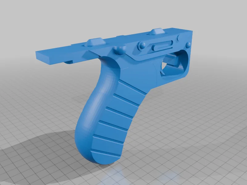 3D модель Полноразмерная модель M41a Pulse Rifle из Aliens - фото 37