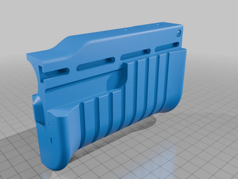 3D модель Полноразмерная модель M41a Pulse Rifle из Aliens - фото 39