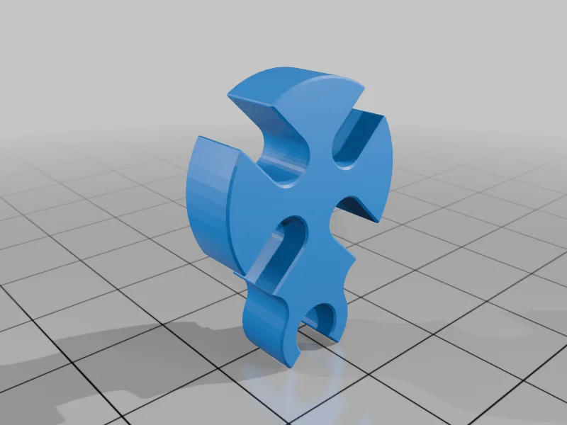 3D модель Клипса для кабелей - фото 2