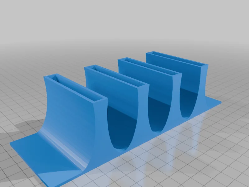 3D модель Модульный каменный арочный виадук N масштаба - фото 4