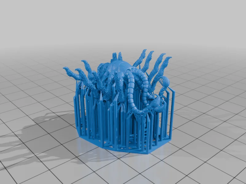 3D модель Thulgant (Scour Qlippoth) - Миниатюра для RPG - фото 2