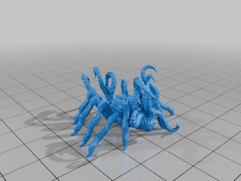 3D модель Thulgant (Scour Qlippoth) - Миниатюра для RPG - фото 3