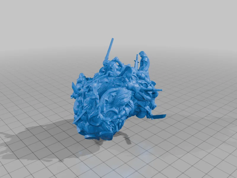 3D модель Миниатюра Warsworn для ролевых игр - фото 2