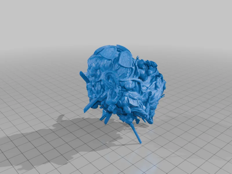 3D модель Миниатюра Warsworn для ролевых игр - фото 3