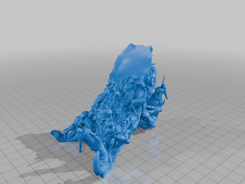 3D модель Миниатюра Warsworn для ролевых игр - фото 7