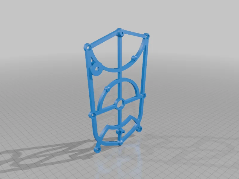 3D модель Настенные часы с анкерным механизмом и 8-часовым запасом хода - фото 3