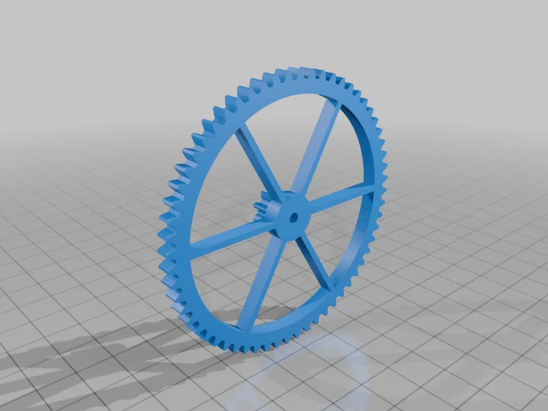 3D модель Настенные часы с анкерным механизмом и 8-часовым запасом хода - фото 5