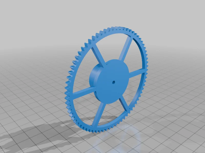 3D модель Настенные часы с анкерным механизмом и 8-часовым запасом хода - фото 6