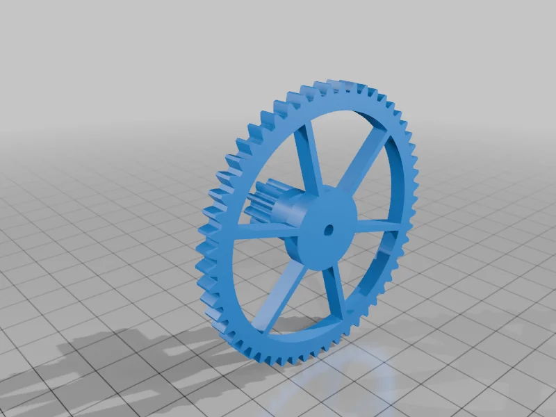 3D модель Настенные часы с анкерным механизмом и 8-часовым запасом хода - фото 16