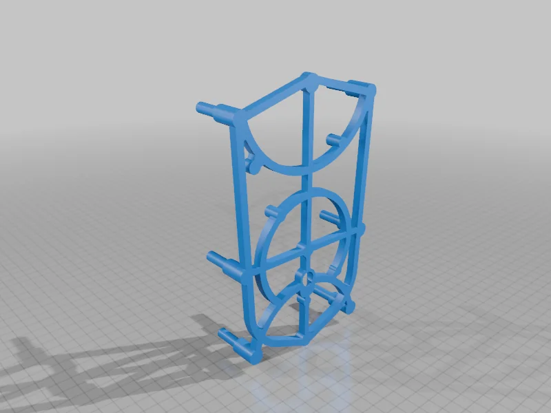 3D модель Настенные часы с анкерным механизмом и 8-часовым запасом хода - фото 18