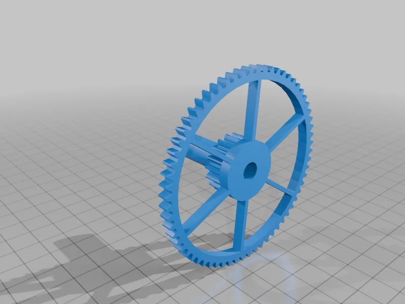 3D модель Настенные часы с анкерным механизмом и 8-часовым запасом хода - фото 19