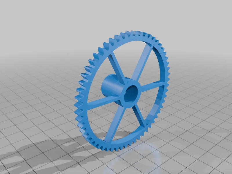 3D модель Настенные часы с анкерным механизмом и 8-часовым запасом хода - фото 24