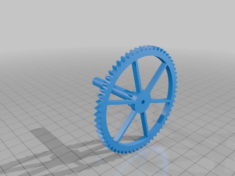 3D модель Настенные часы с анкерным механизмом и 8-часовым запасом хода - фото 33