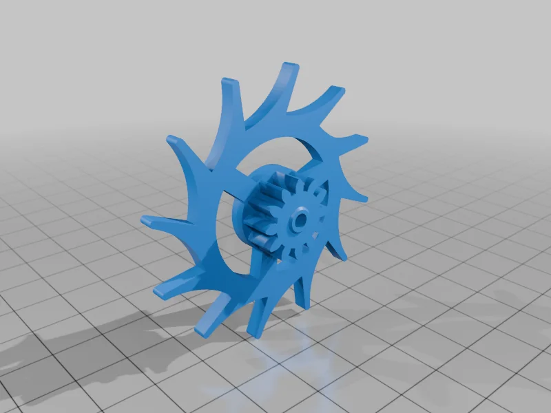 3D модель Настенные часы с анкерным механизмом и 8-часовым запасом хода - фото 39