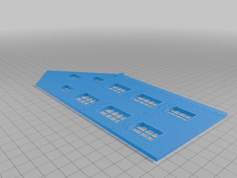 3D модель Модель дома 'Zum goldenen Apfelbaum' - фото 14