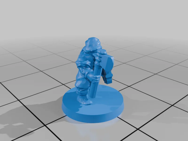 3D модель Милития Озерного Городка с Щитами (10мм) - фото 9