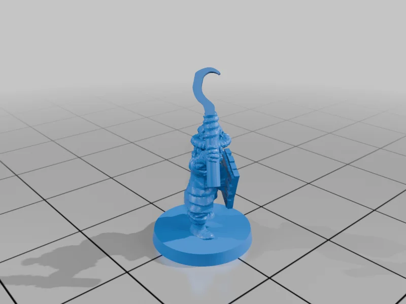 3D модель Милития Озерного Городка с Щитами (10мм) - фото 15