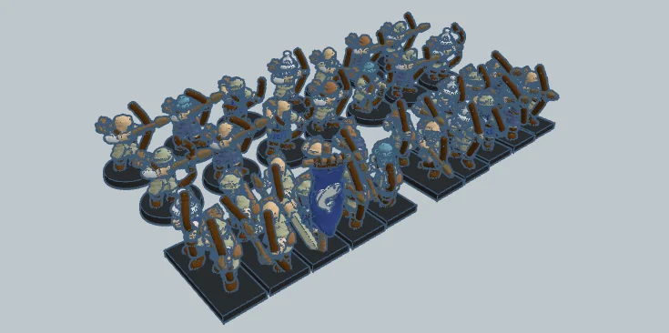 Лучники Лейк-Таун 10мм