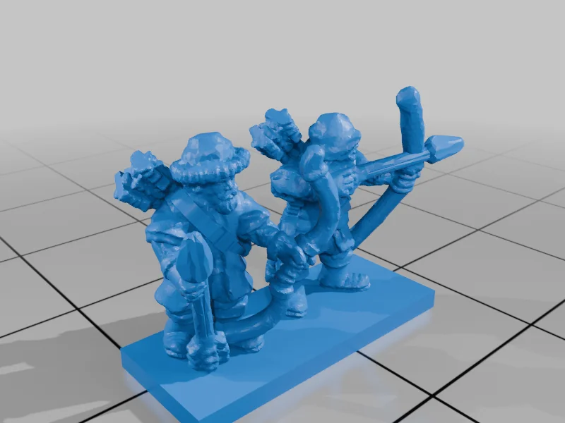 3D модель Лучники Лейк-Таун 10мм - фото 6