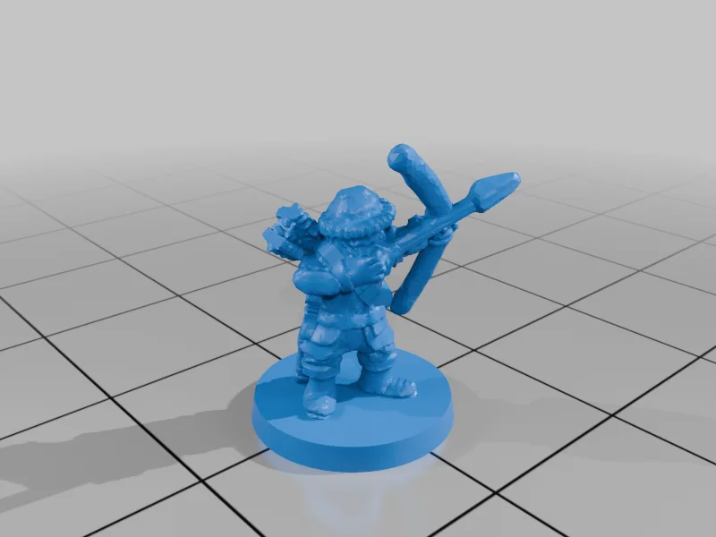 3D модель Лучники Лейк-Таун 10мм - фото 14