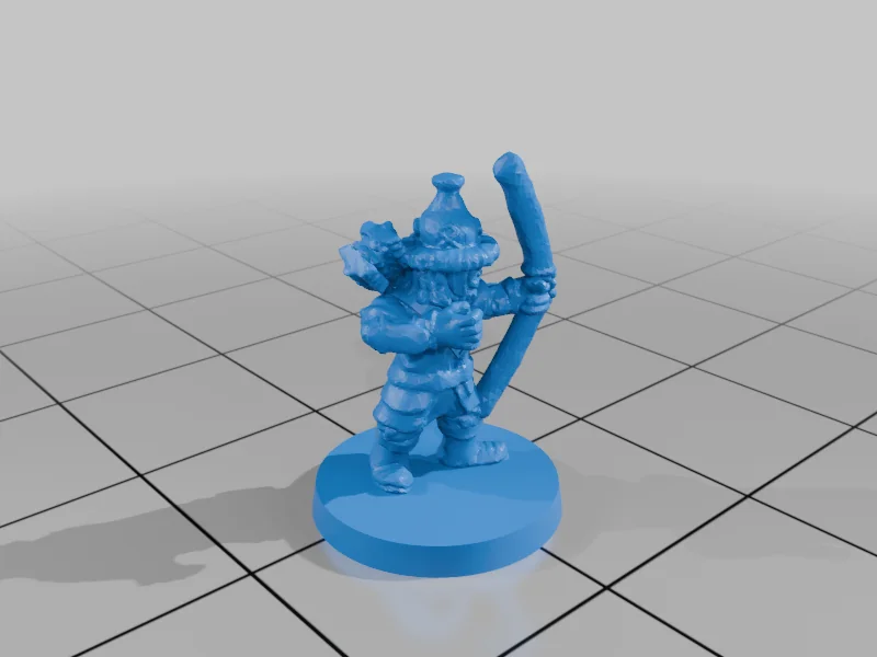 3D модель Лучники Лейк-Таун 10мм - фото 16