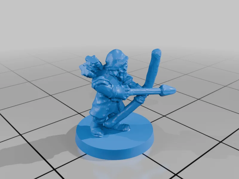 3D модель Лучники Лейк-Таун 10мм - фото 17