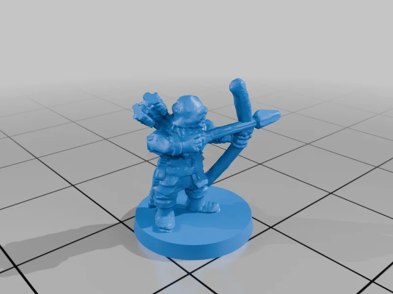 3D модель Лучники Лейк-Таун 10мм - фото 18