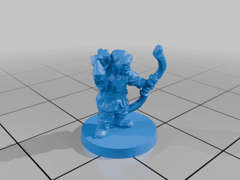 3D модель Лучники Лейк-Таун 10мм - фото 22