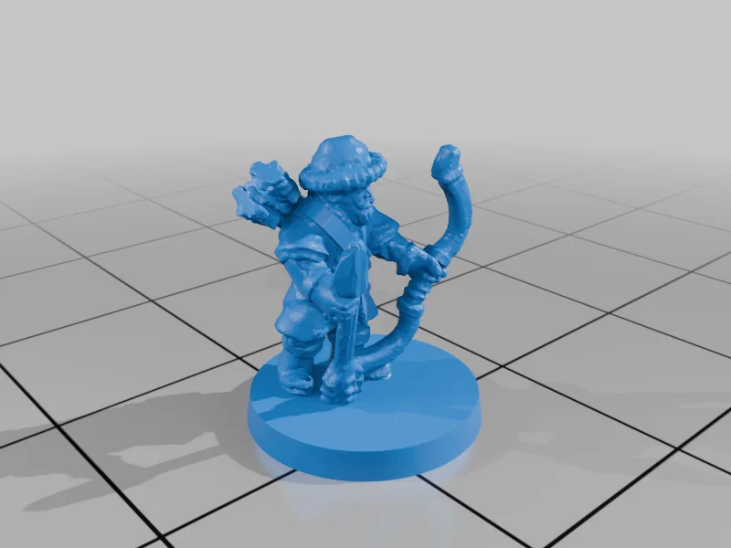 3D модель Лучники Лейк-Таун 10мм - фото 24