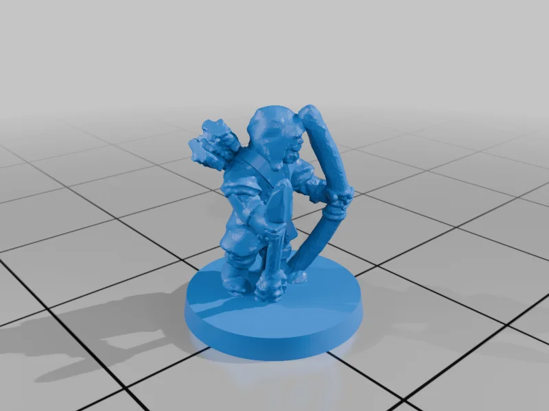 3D модель Лучники Лейк-Таун 10мм - фото 27