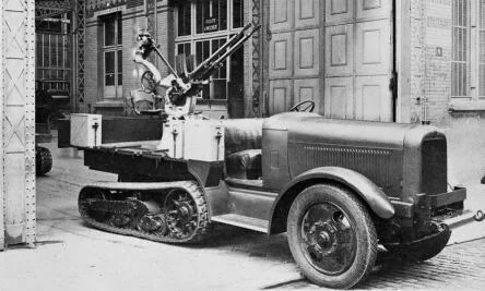 3D модель Citroen P19 AA Twin Hotchkiss 25mm STL