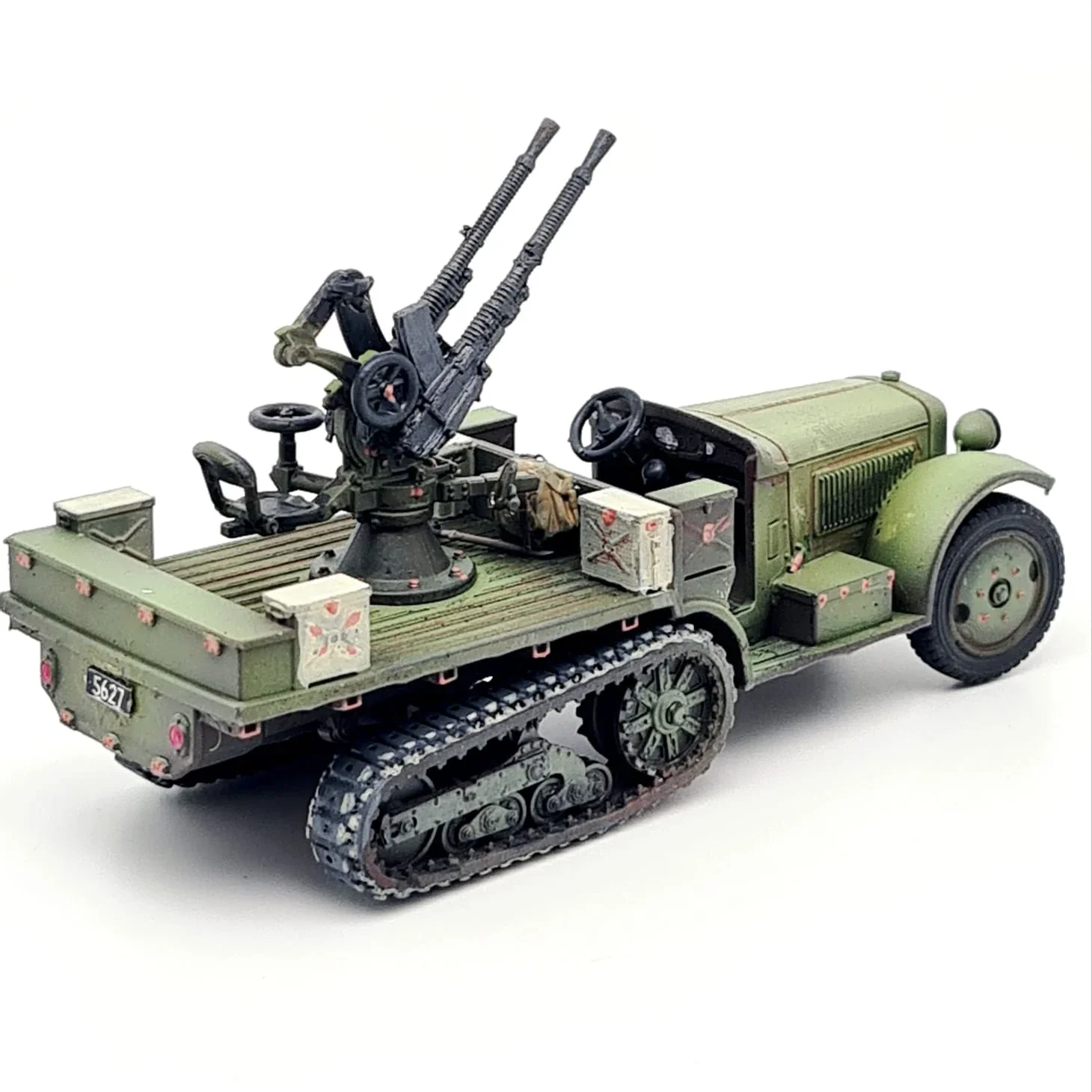 3D модель Citroen P19 AA Twin Hotchkiss 25mm - фото 2