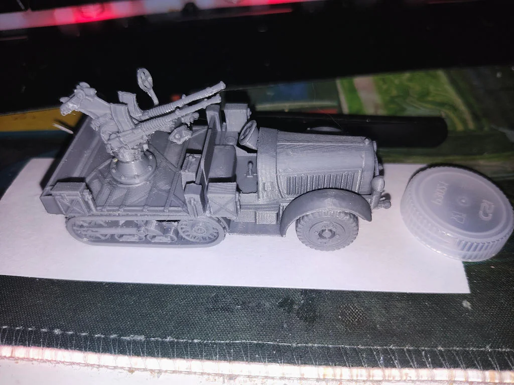 3D модель Citroen P19 AA Twin Hotchkiss 25mm - фото 3