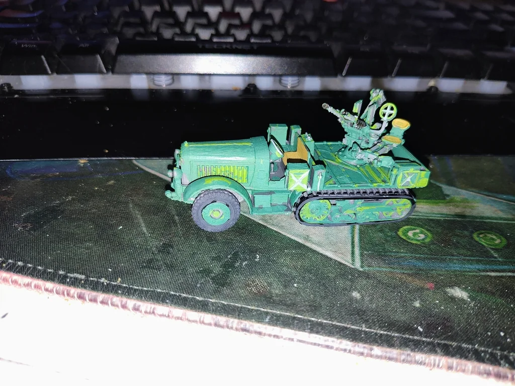 3D модель Citroen P19 AA Twin Hotchkiss 25mm - фото 4