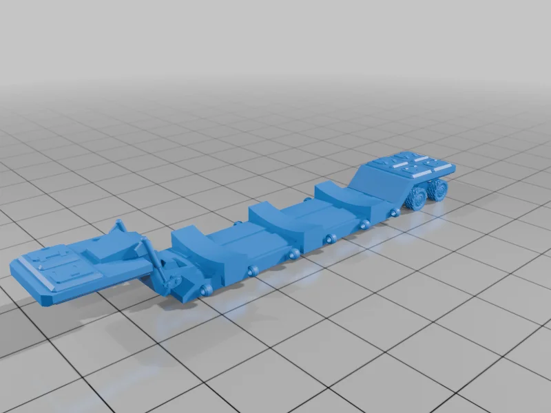 3D модель Индустриальное транспортное средство для Battletech - фото 4