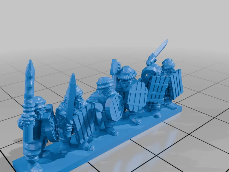 3D модель Армия Защитников Эсгарота в масштабе 10мм - фото 22