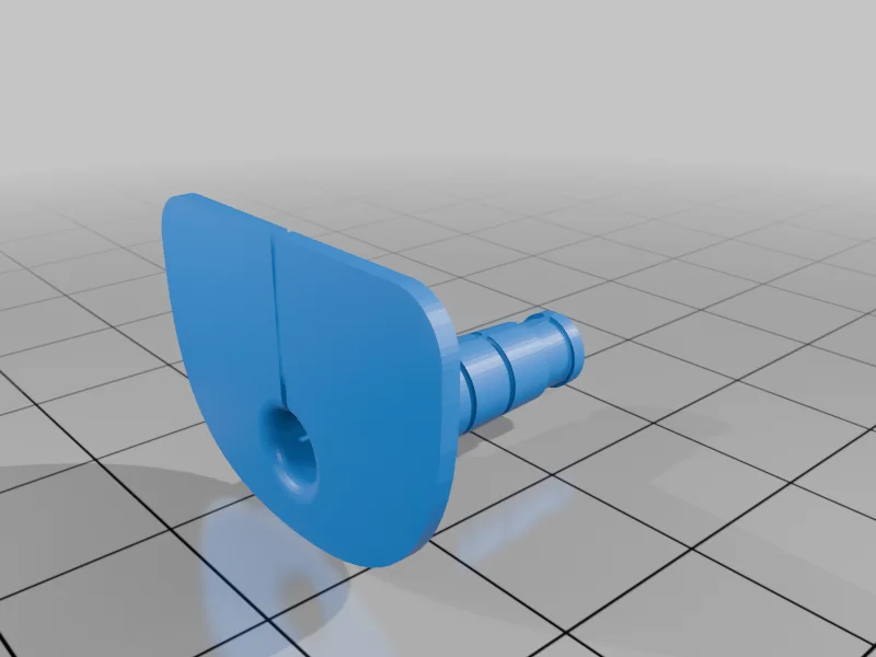 3D модель Защита шнура для батарейного блока HDZero - фото 2