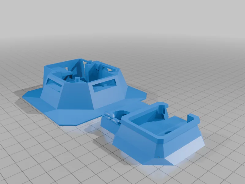 3D модель Модель бункера Второй мировой войны - фото 2