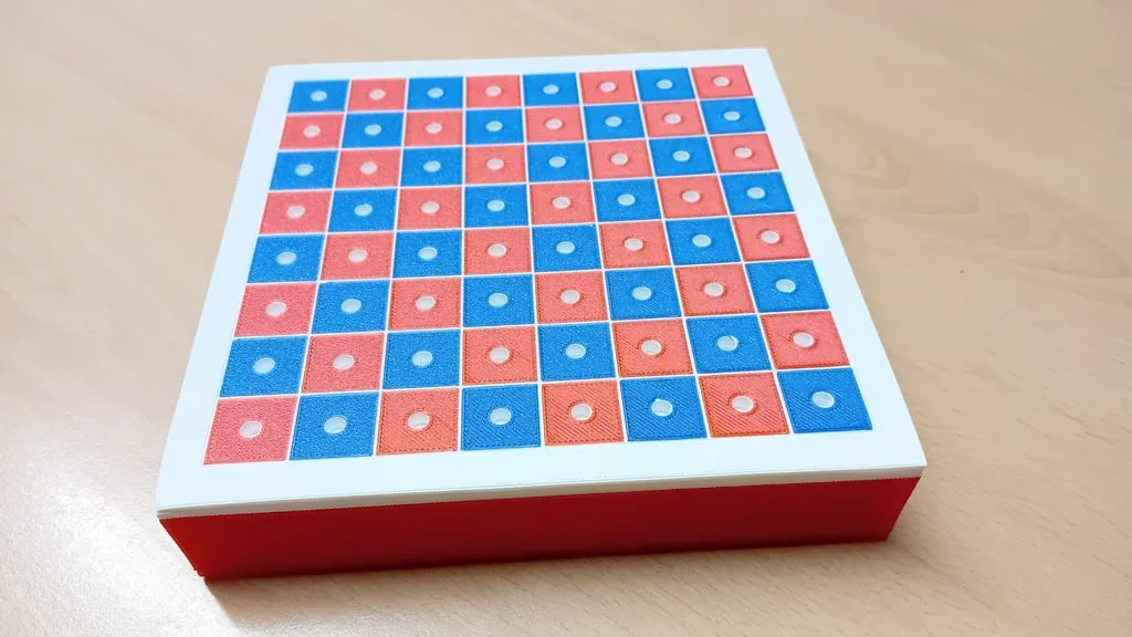 3D модель Компактные шахматы и шашки для путешествий - фото 4