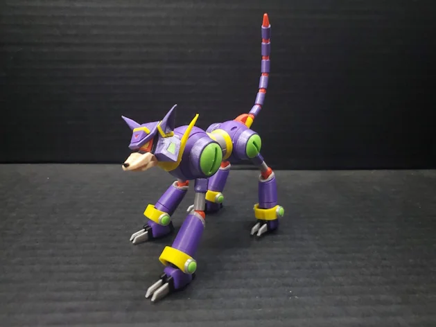 Модель Velguarder из Rockman X (масштаб Kotobukiya)