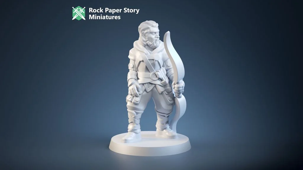 3D модель Модель Артуса Симбера, Человек-Рейнджер (Без Поддержки) - фото 1