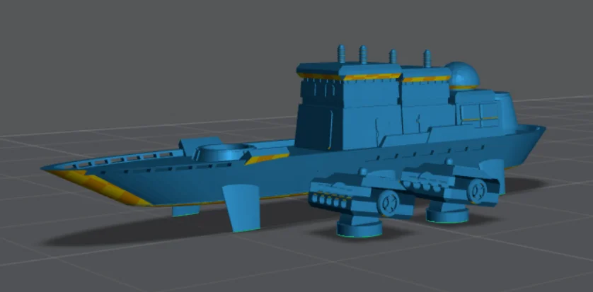 3D модель Модель Sea Skimmer для Battletech - фото 1