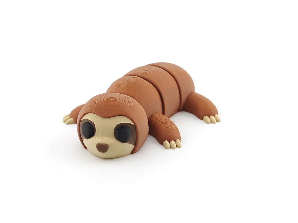 3D модель Слоник V2 - Артикуляційна модель тварини STL