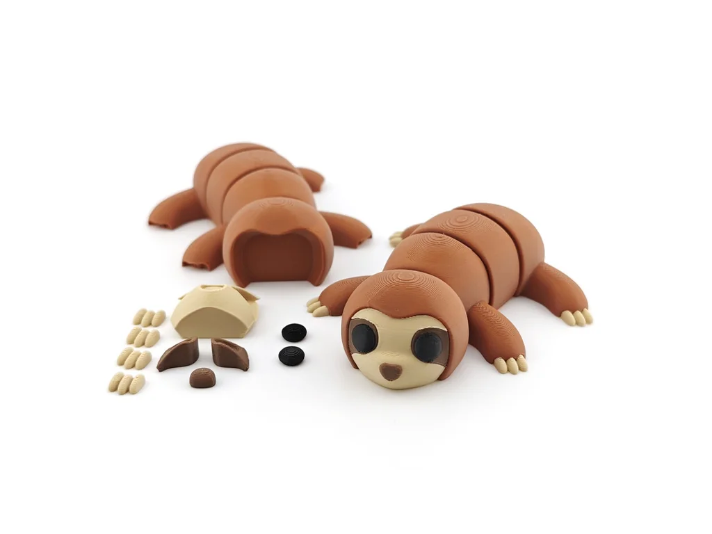 3D модель Слоник V2 - Артикуляційна модель тварини - фото 2