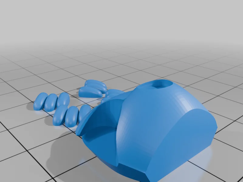 3D модель Слоник V2 - Артикуляційна модель тварини - фото 8