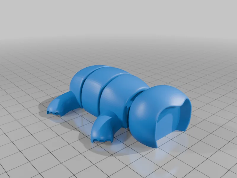 3D модель Слоник V2 - Артикуляційна модель тварини - фото 10