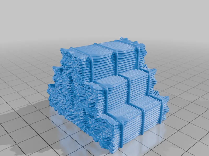 3D модель Сборник 3D-моделей тюков сена для DND - фото 3